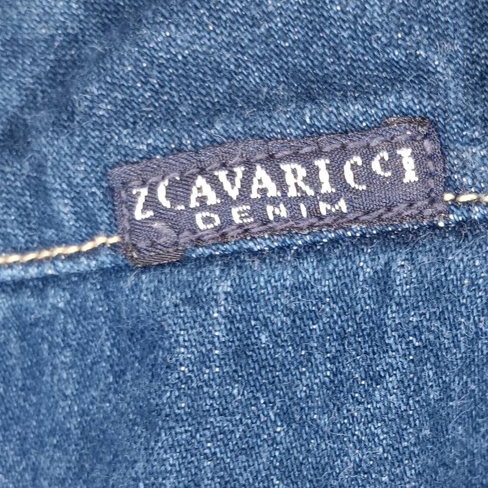 Vintage Y2K Z. Cavaricci Long Jean Denim Skirt  Size 2 - Picture 3 of 6